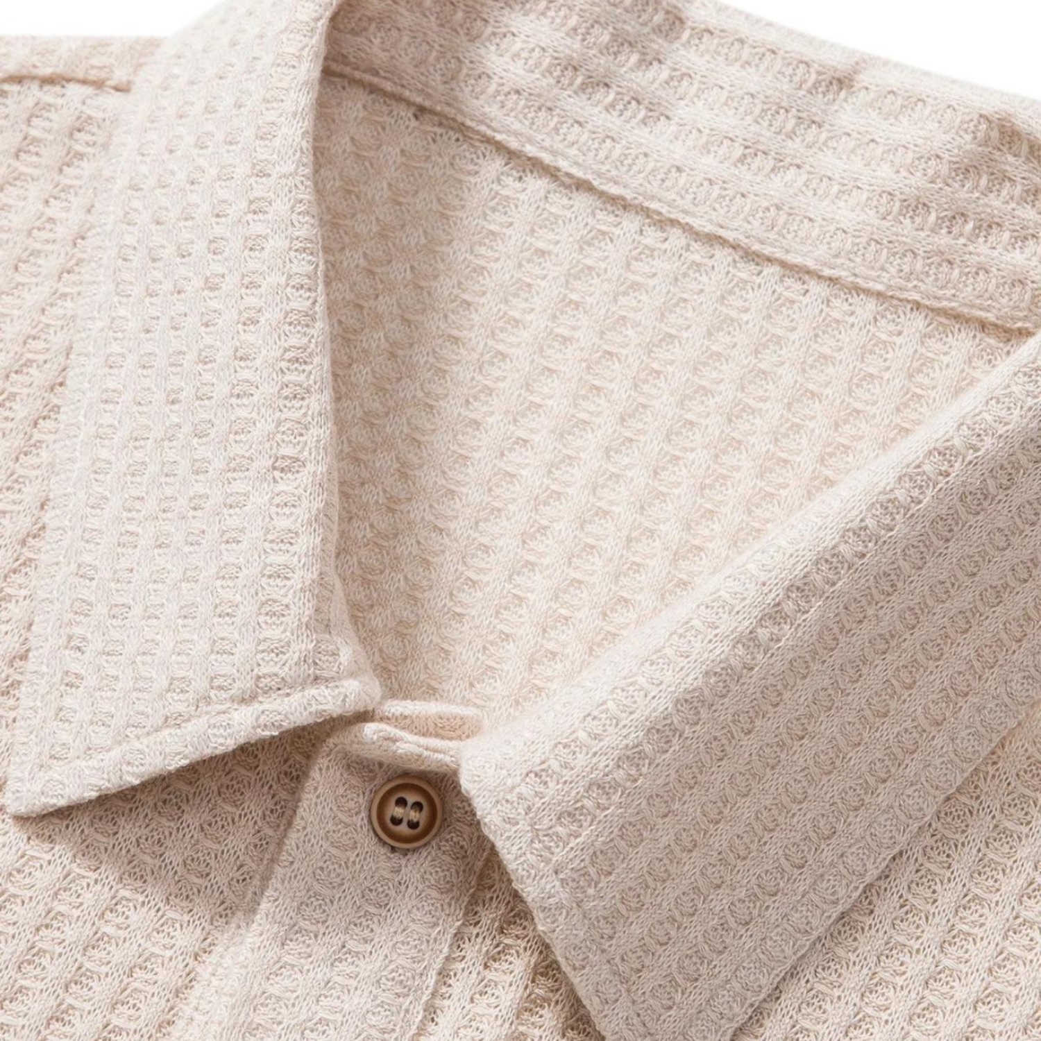 Aria - short-sleeved polo shirt with buttons