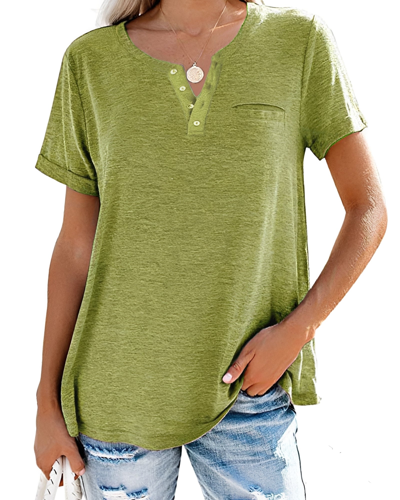 Alyssa - Women's casual, loose-fitting T-shirt