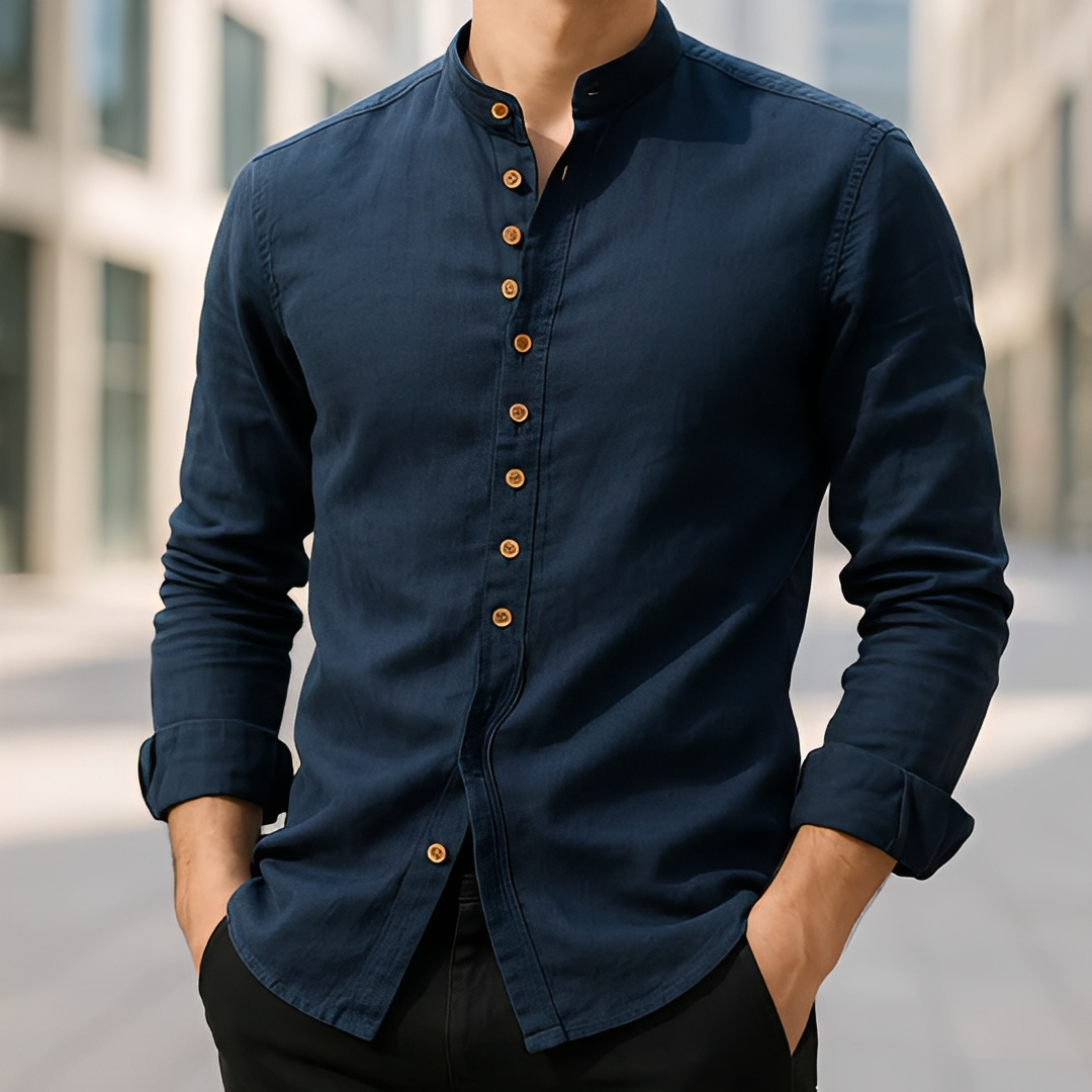 Aick - Men's modern long-sleeve summer shirt