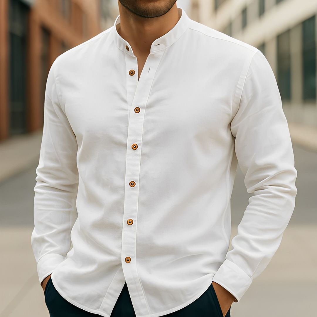 Aick - Men's modern long-sleeve summer shirt
