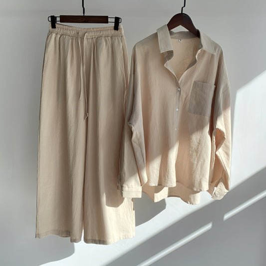 Brianna - Relaxed, loose-fit outfit set for women