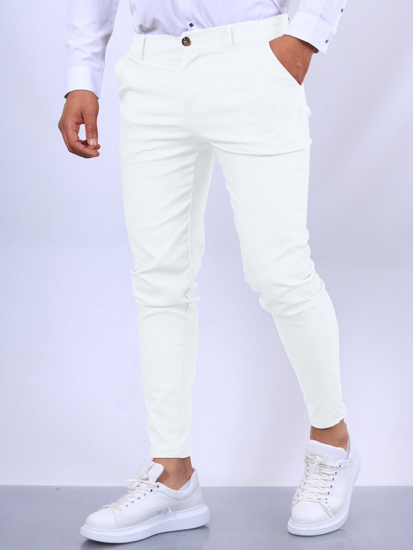Ryan - Men's Casual Slim-Fit Trousers