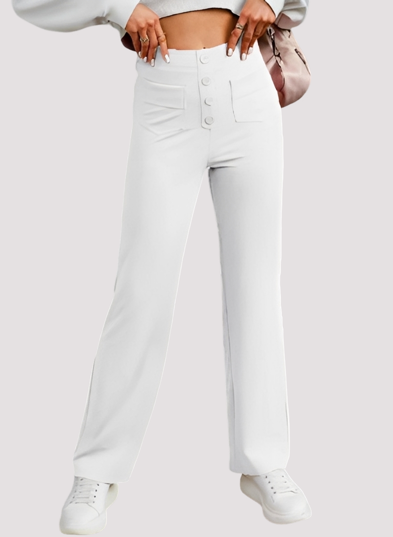 Tianna - Stylish High Waist Trousers