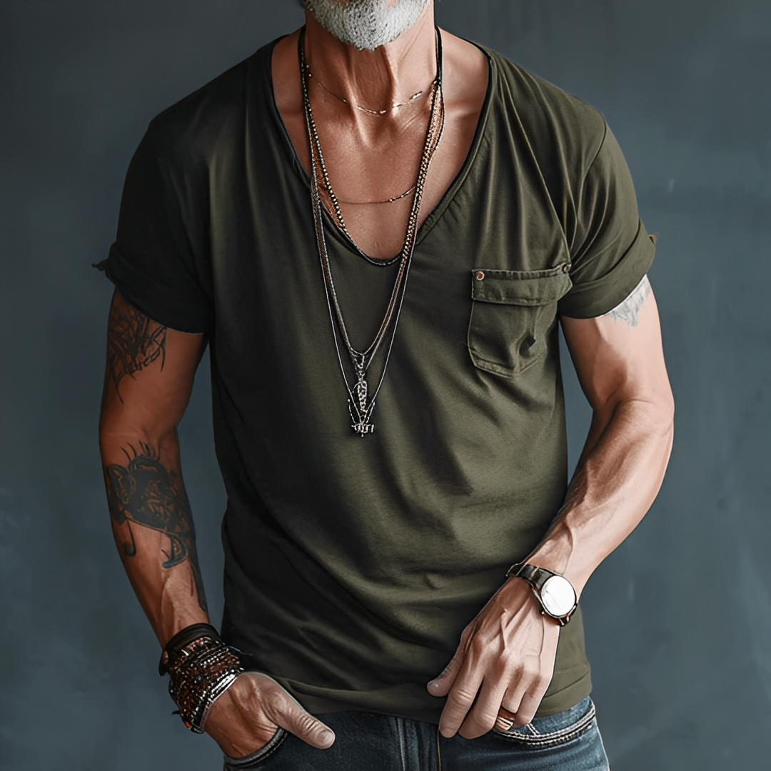 Jelou - Summer Casual T-shirt for Men