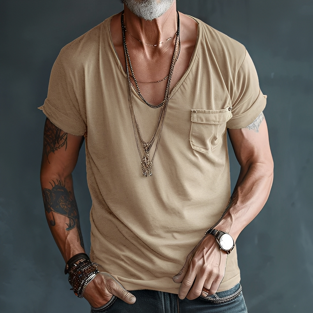 Jelou - Summer Casual T-shirt for Men