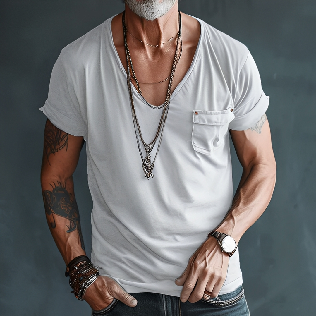 Jelou - Summer Casual T-shirt for Men