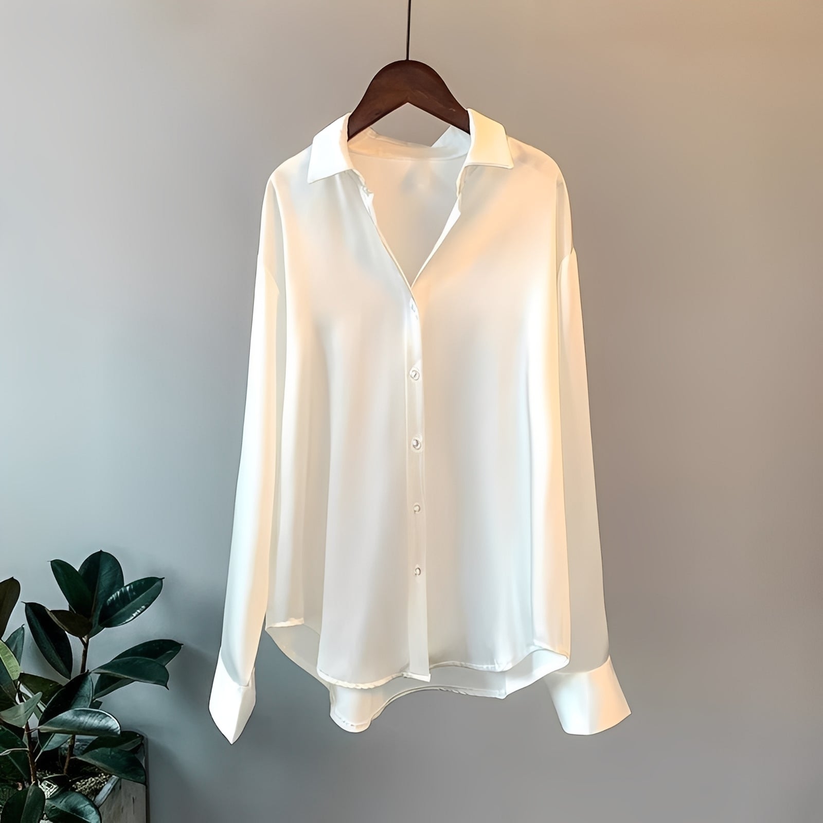 Ashley - Elegant Long-sleeved Shirt
