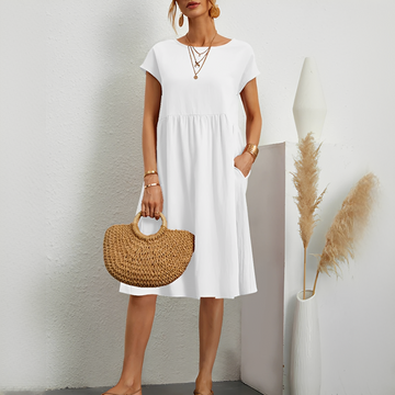 Evalyn - Trendy Mid-Length Dress