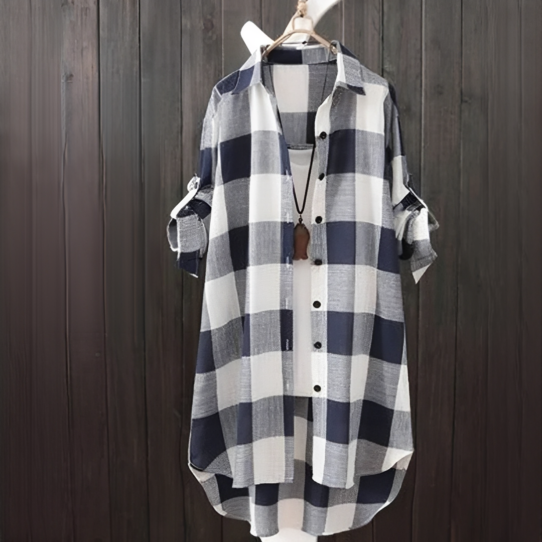 Janis - Relaxed Checked Shirt