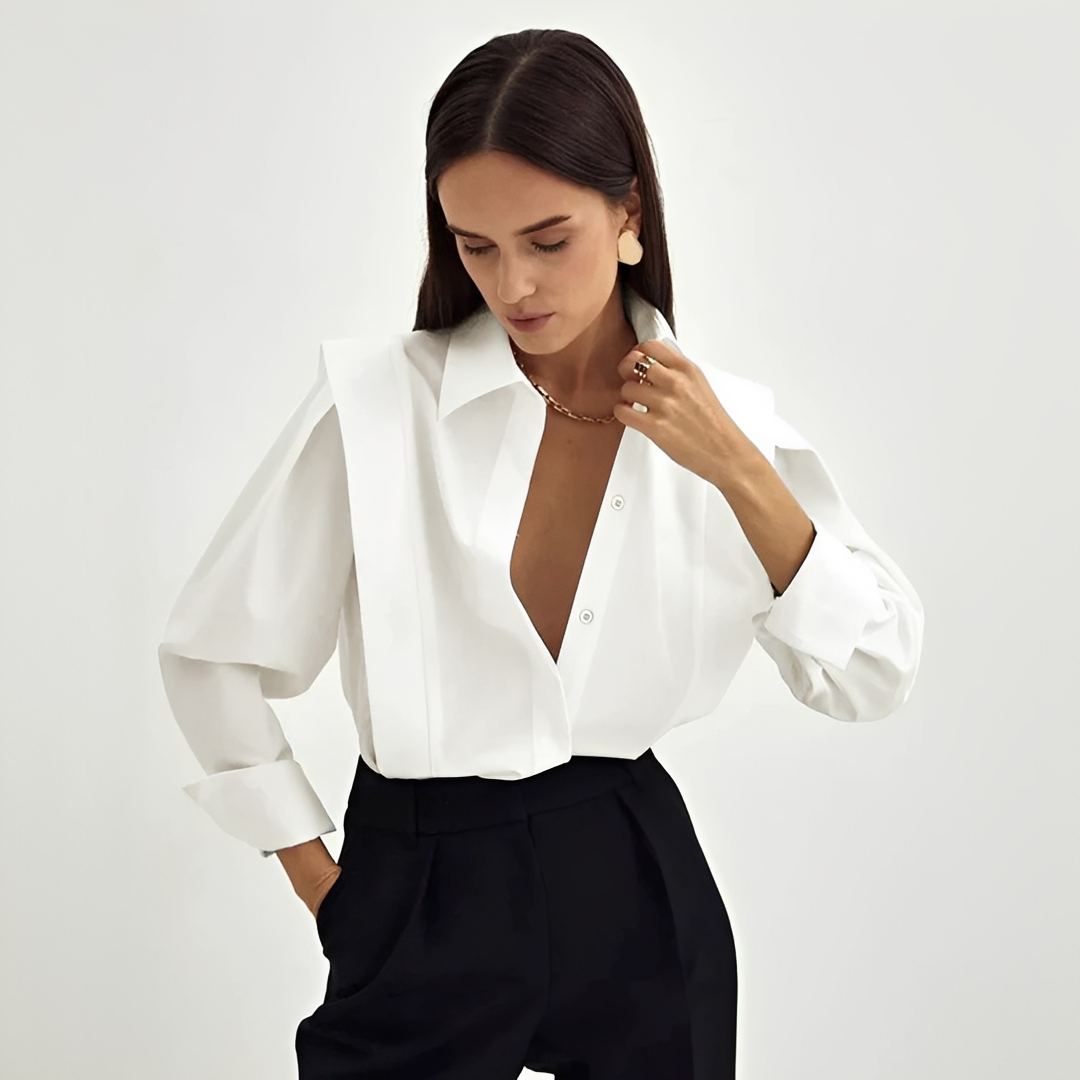 Cecile - Elegant oversized shirt
