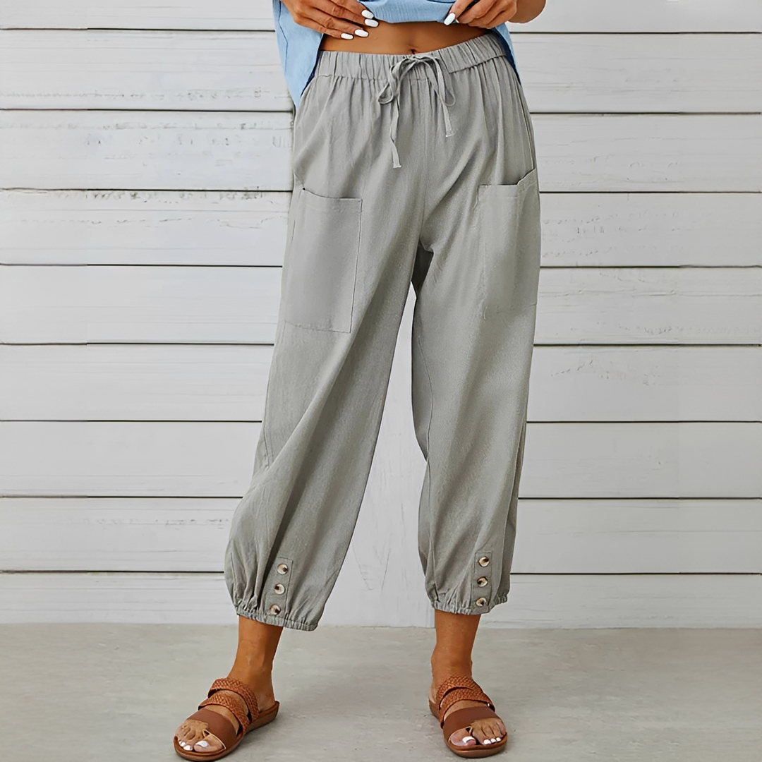 Scarlett - Relaxed Drawstring Pants