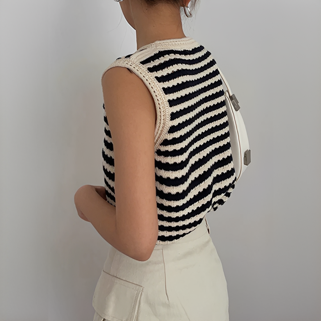 Eloise - Stylish striped cardigan