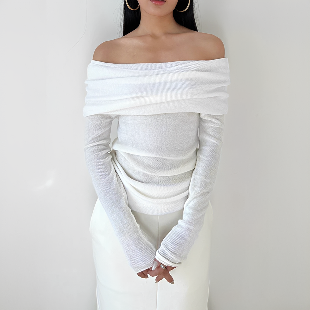 Frida - Stylish Off-Shoulder Top