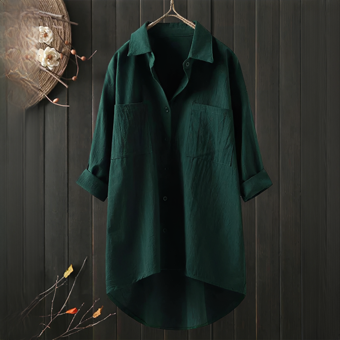 Ziva - Loose Fitting Casual Shirt