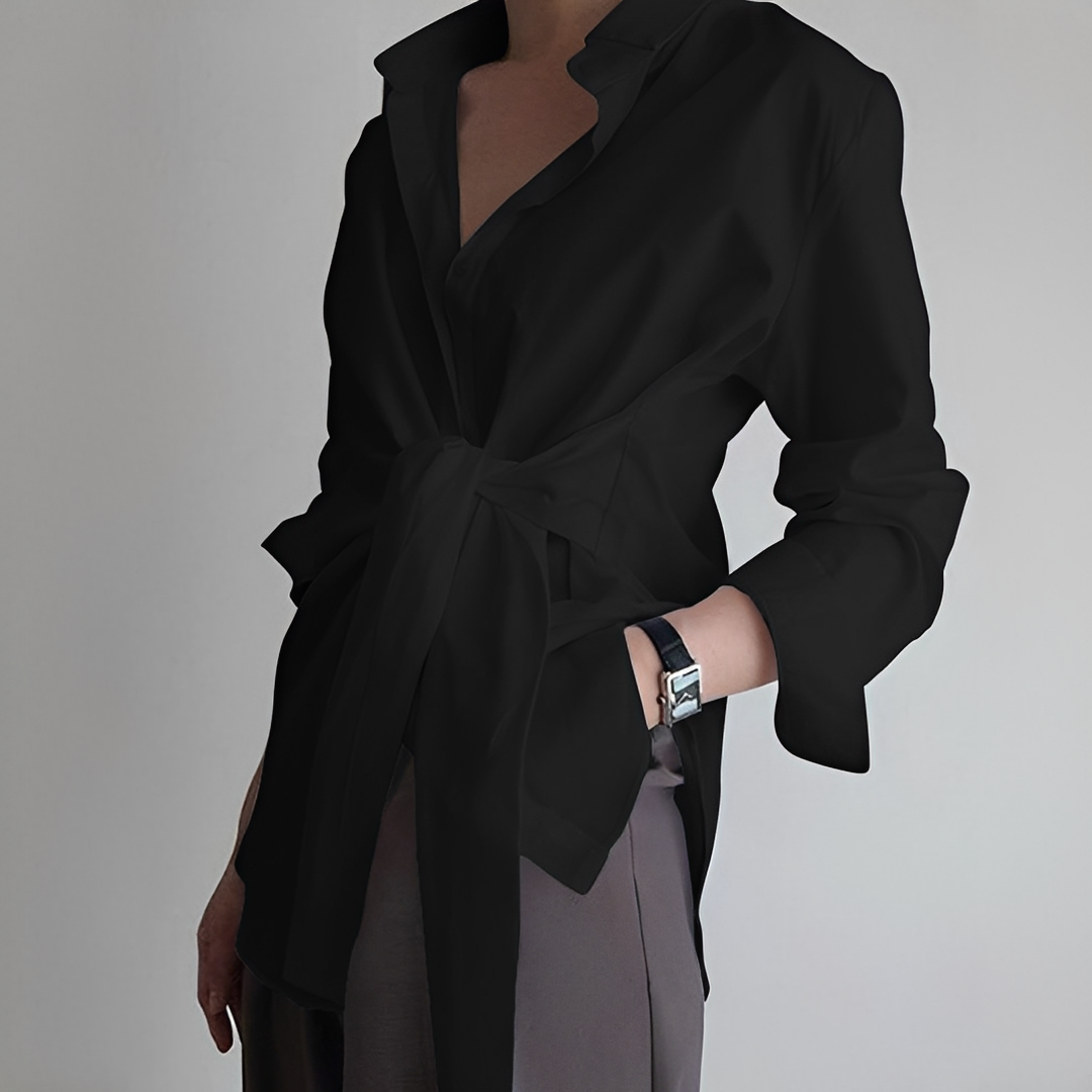 Jasmina - Stylish Long Sleeve Blouse
