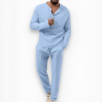 Eduard - Men's summer pants and top set