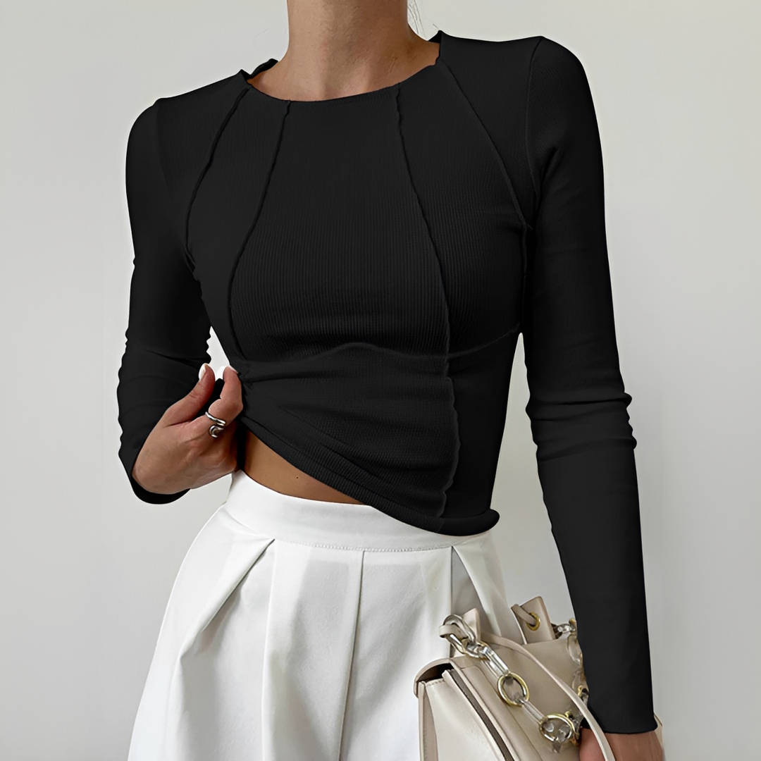 Matilda - Elegant long-sleeve shirt for women