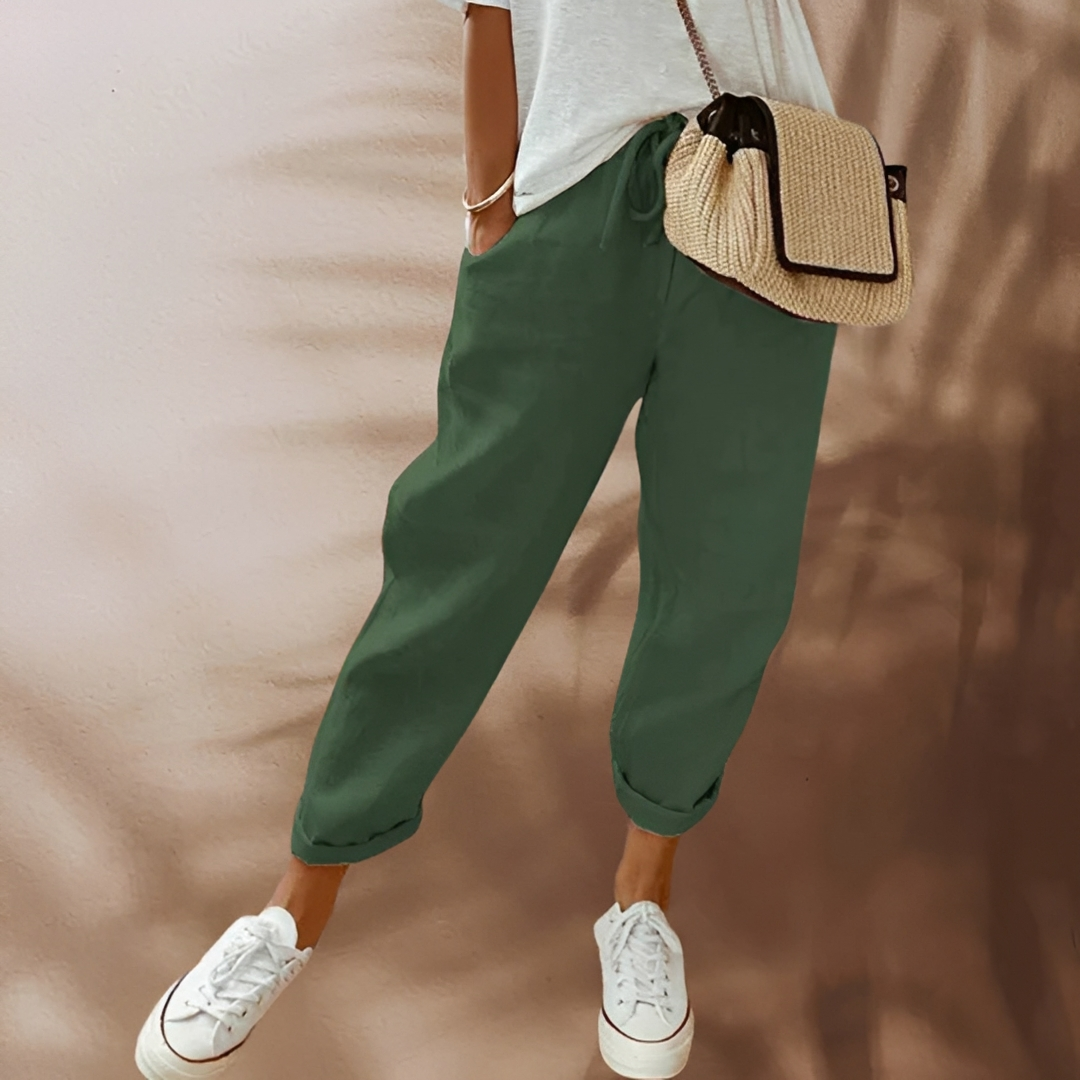 Johanna - Elegant and casual summer pants for women