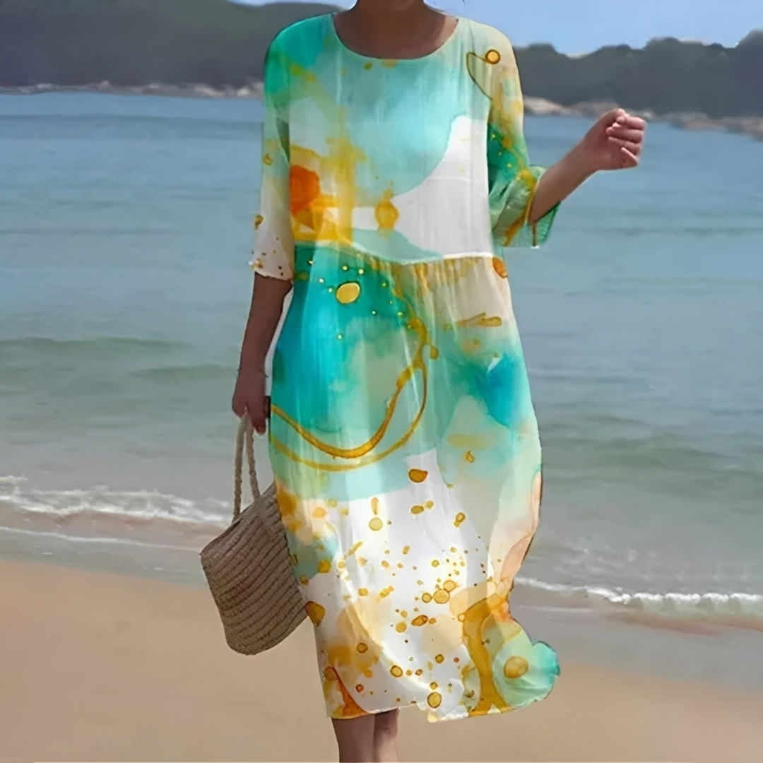 Angelica - Elegant and flowy summer dress for women