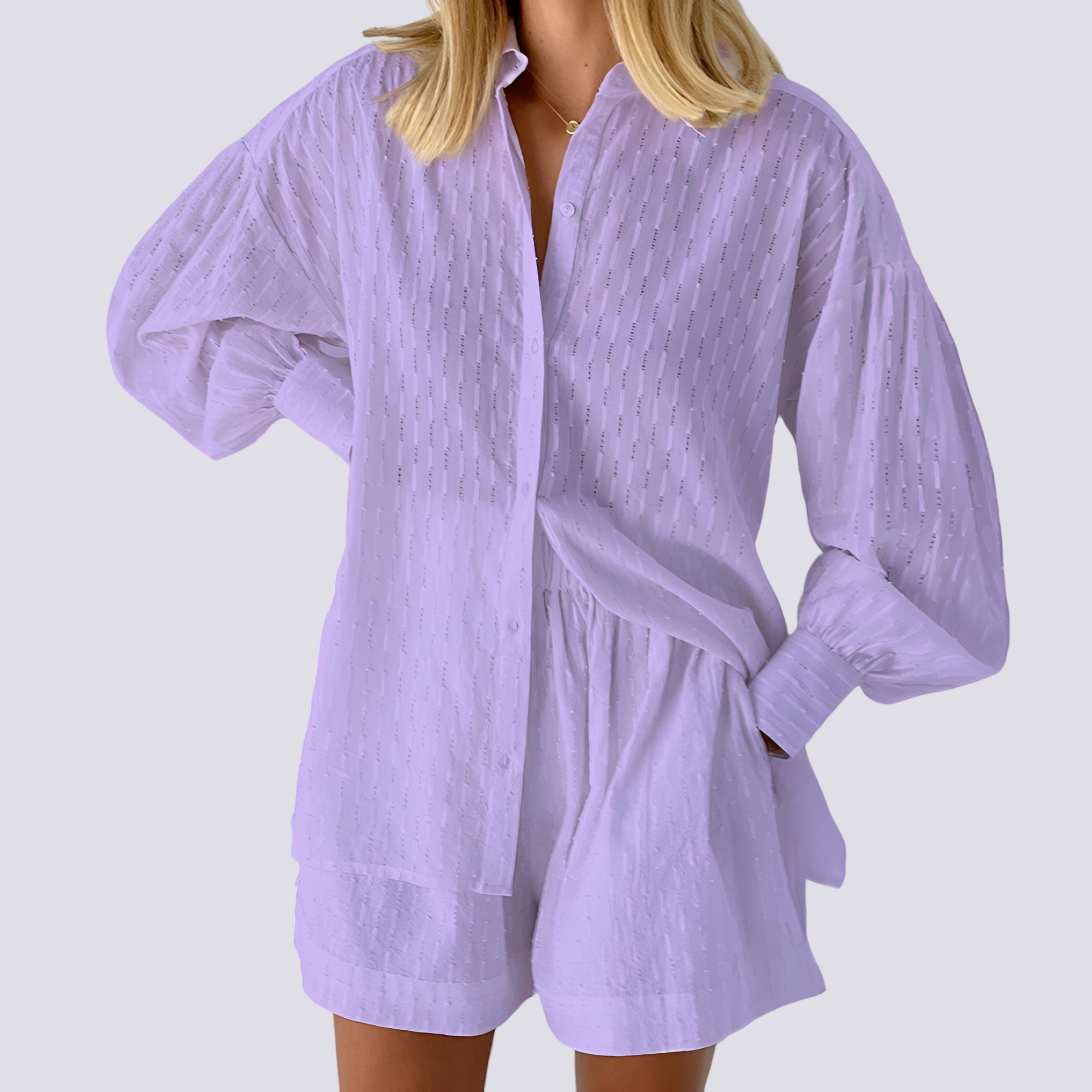 Patricia - Chic, loose two-piece set for women