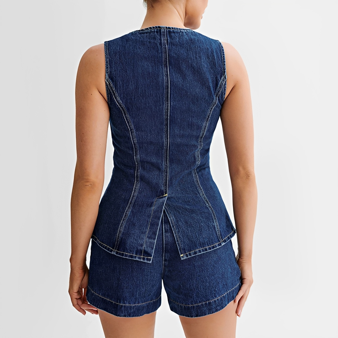 Collin - Stylish Vest and Shorts Set