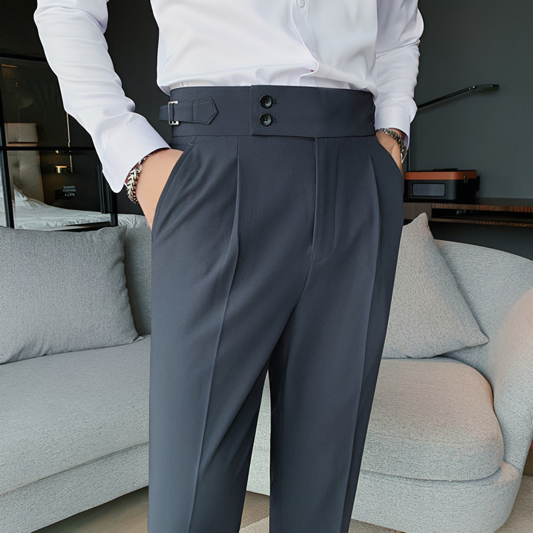 Luke - Casual Slim Fit Trousers
