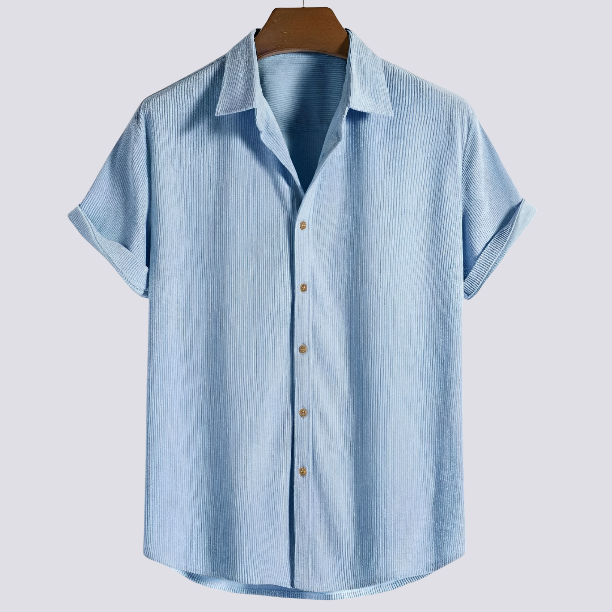 Kierce - Men's Casual Patterned Polo Shirt