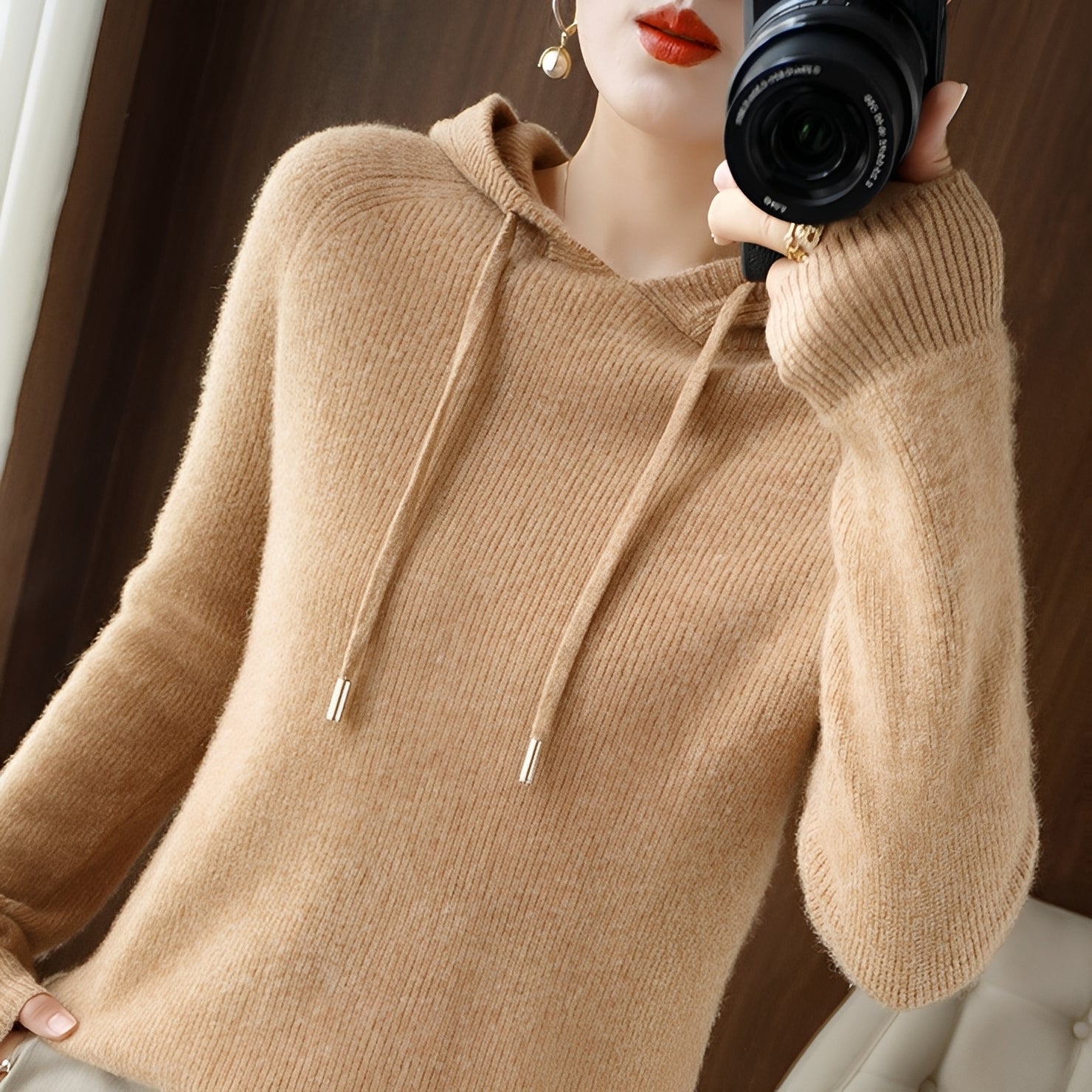 Bonnie - Elegant sweatshirt for women