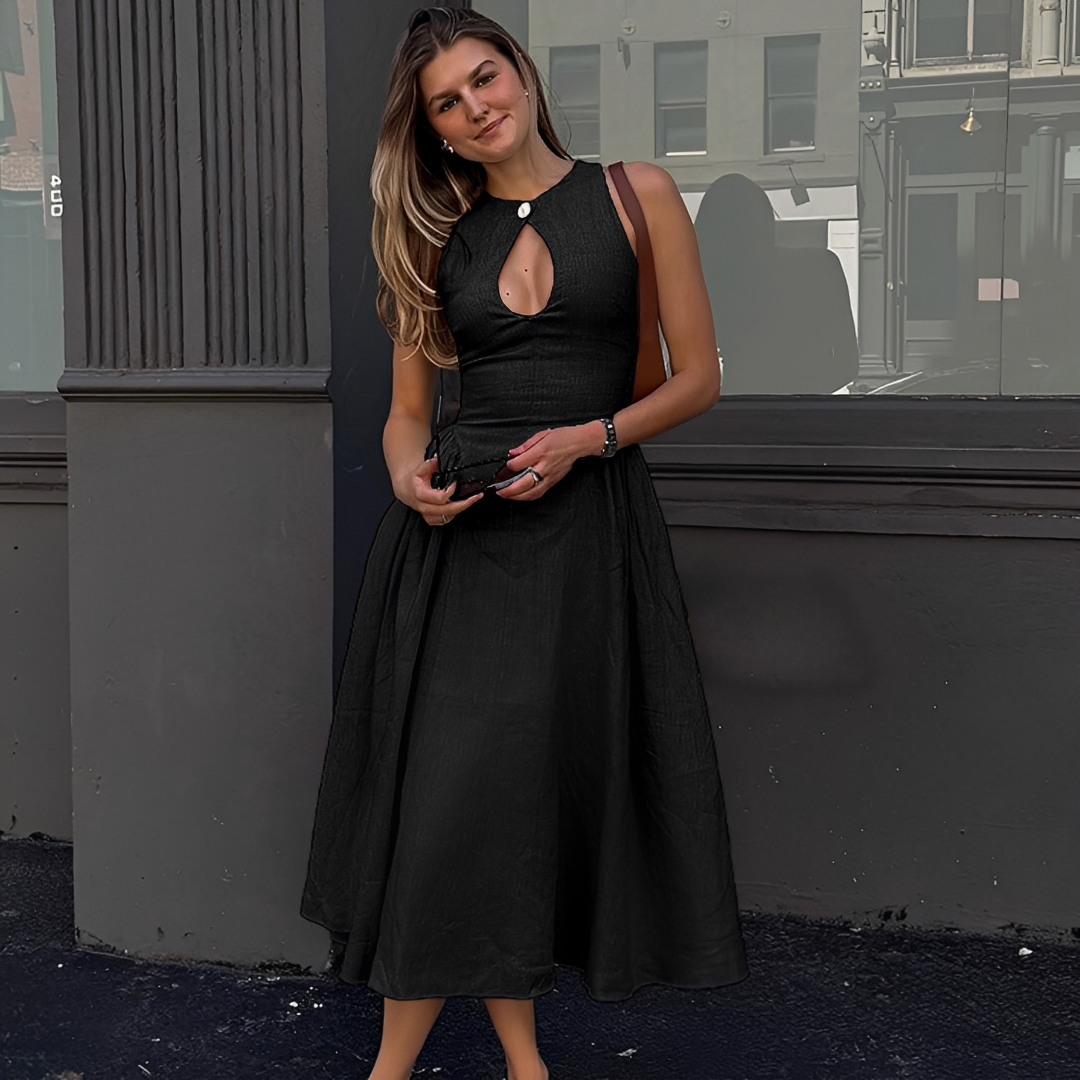 Chelou - Long Pleated Dress