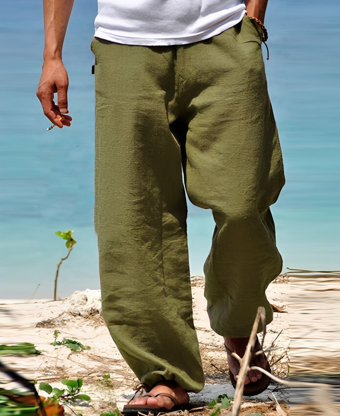 Theo - Men's Pants - Perfect for Sunny Outdoor Walks