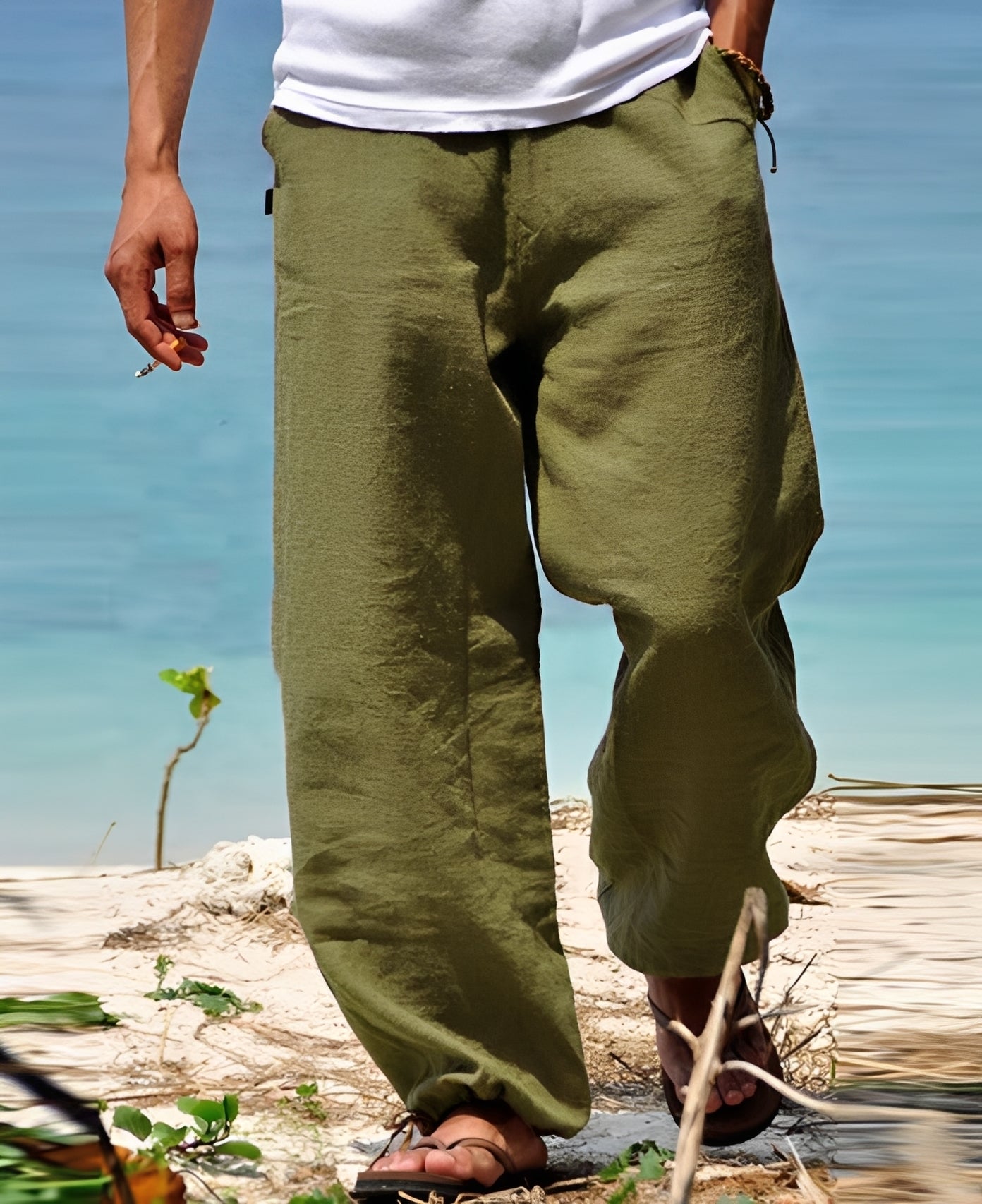 Theo - Men's Pants - Perfect for Sunny Outdoor Walks