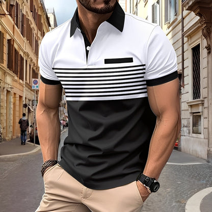 Thomas - Stylish, slim-fit men's polo shirt