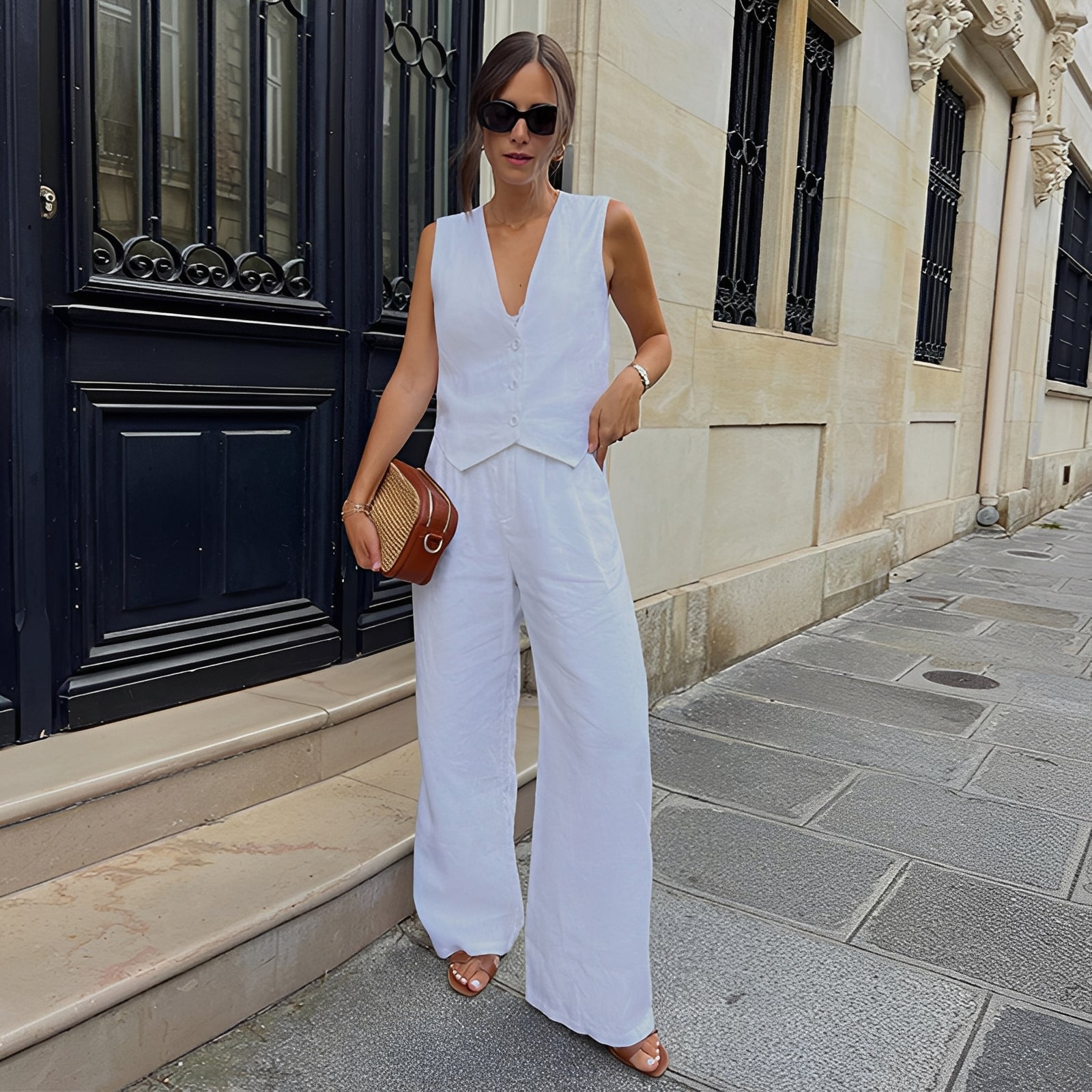 Relna - Comfortable Vest and Pants Set