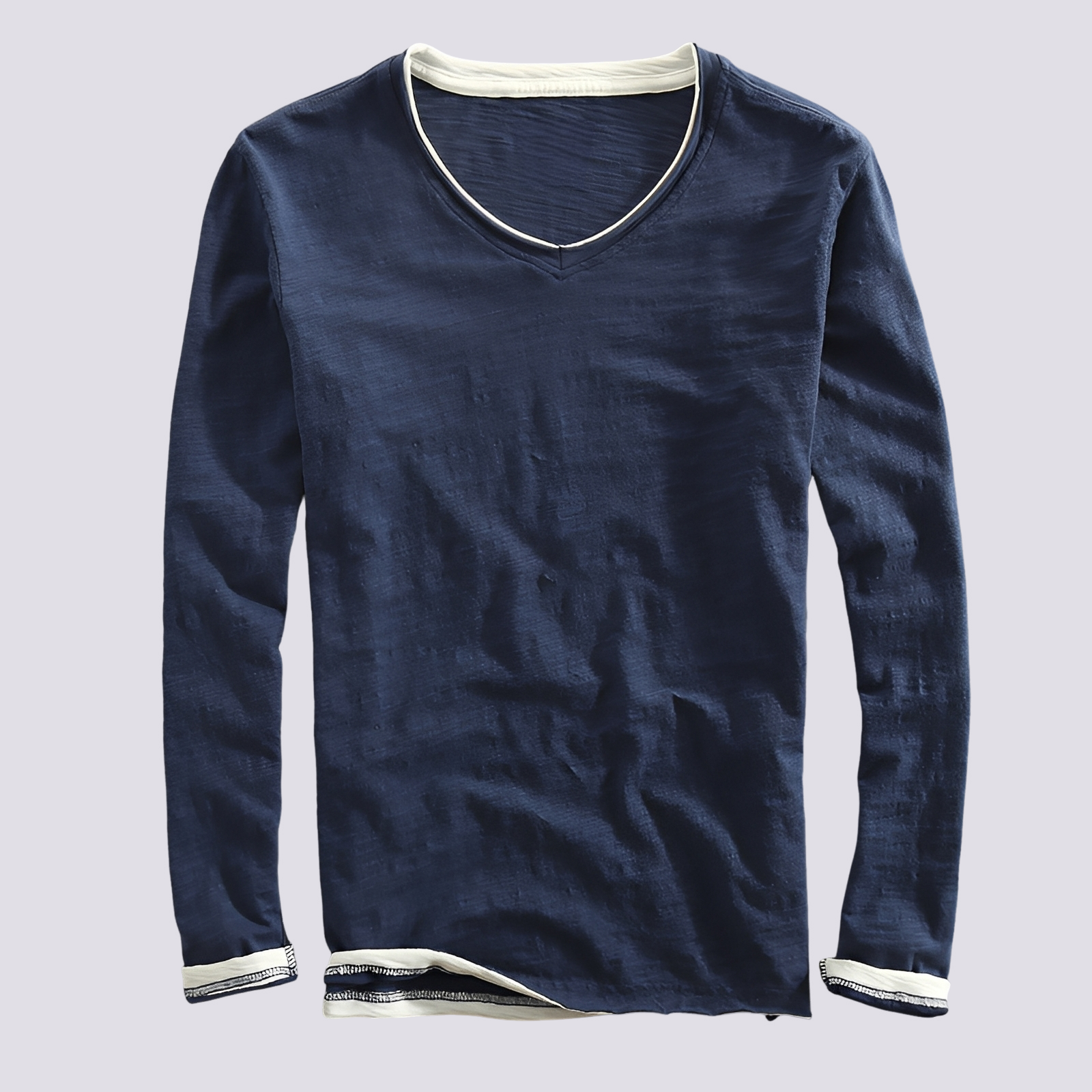 Jack - Trendy Long-sleeved Distressed Shirt