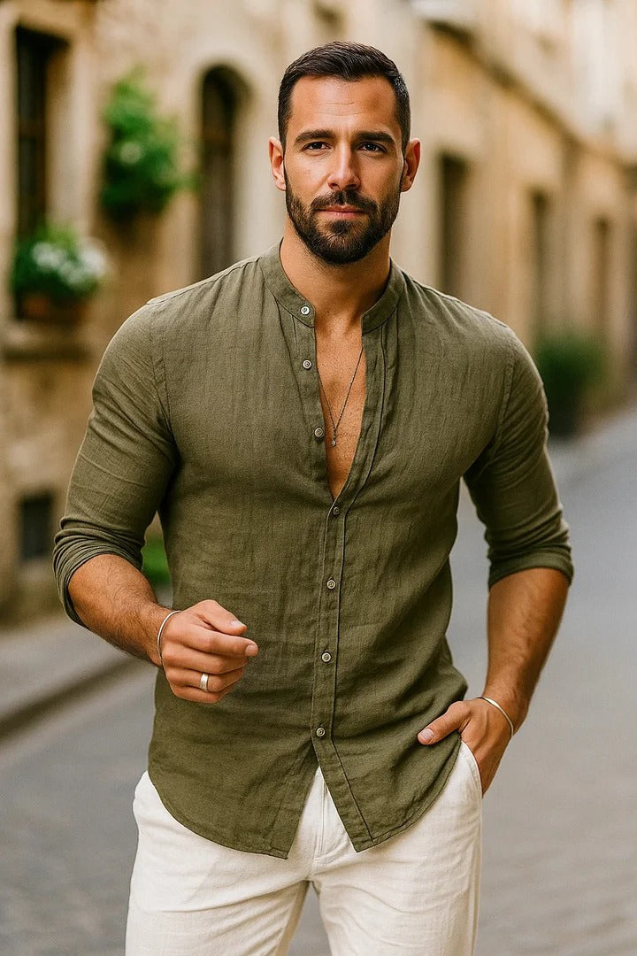 Blaese - 3/4 Sleeve Casual Shirt