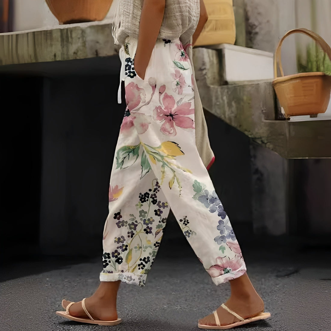 Tansy - An elegant summer pants for women