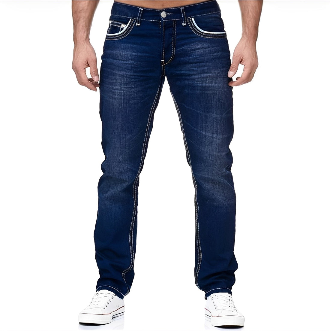 Andy - Trendy Used-Look Jeans for Men