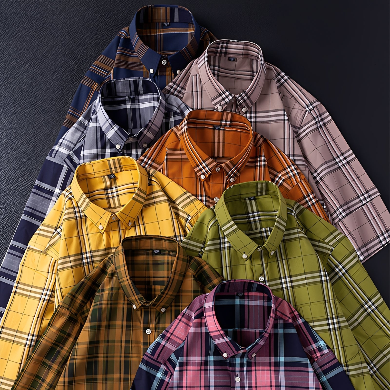 Aldrine - Long sleeve casual shirt for men