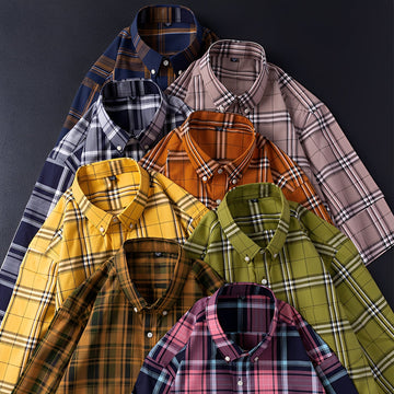 Aldrine - Long sleeve casual shirt for men