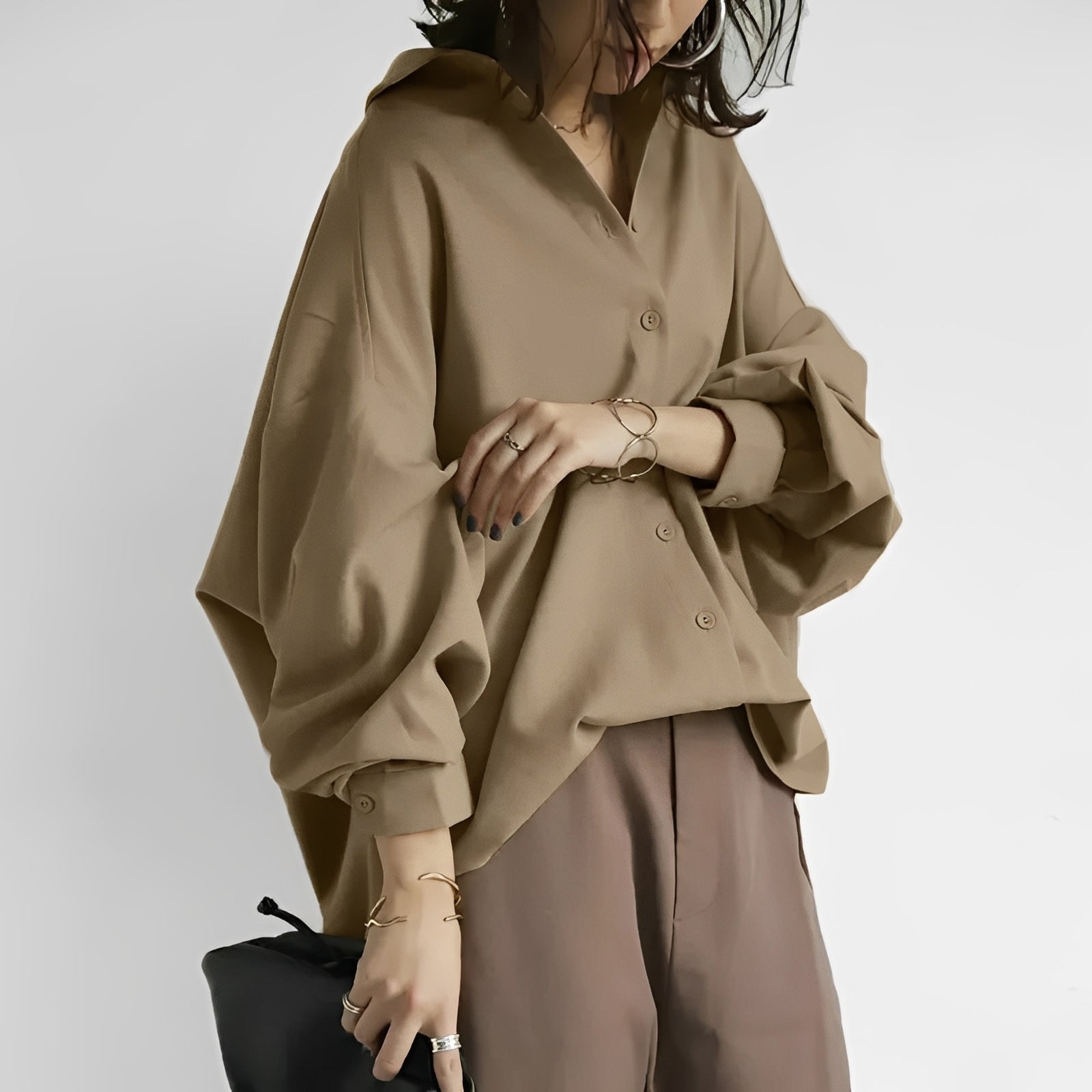 Brittney - Relaxed Oversized Blouse