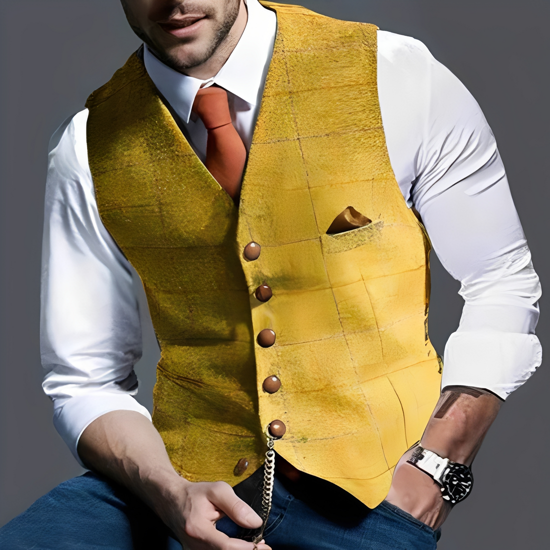 Royen - Refined and Luxurious Vest for Men