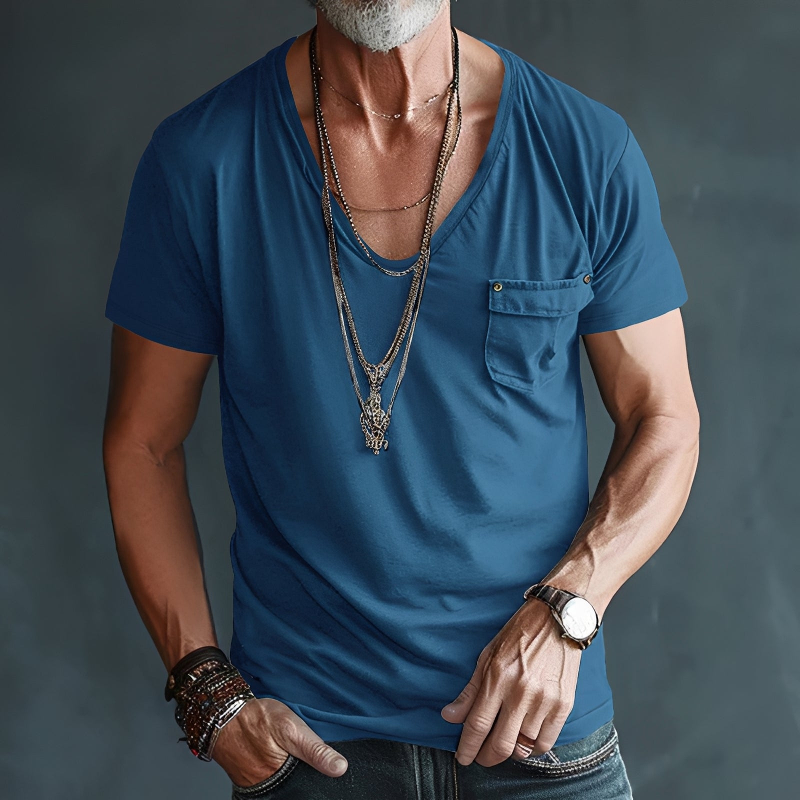 Eddie – T-shirt for men – Relaxed and loose