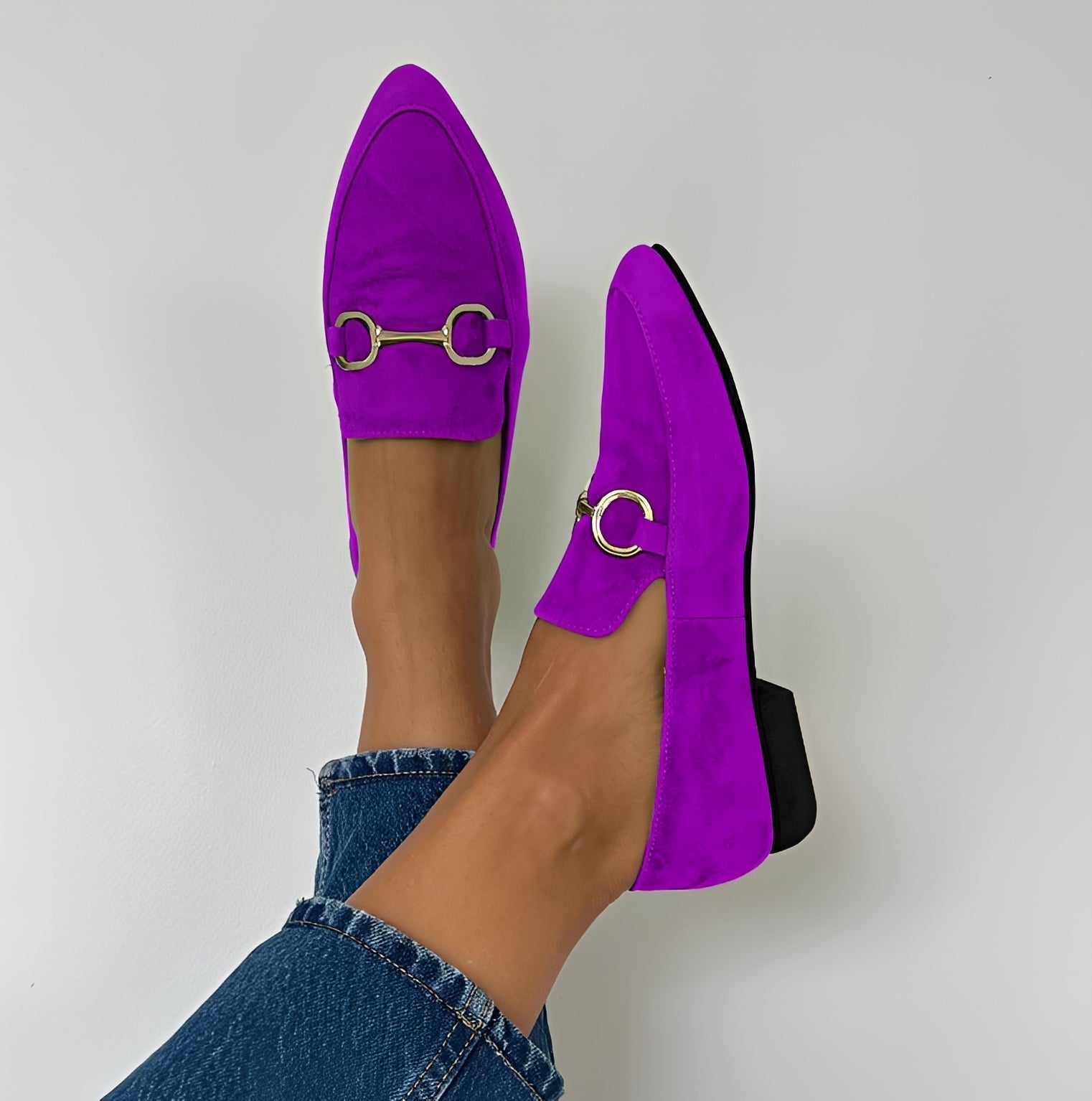 Vinnie - Stylish Bold Pointed Loafers