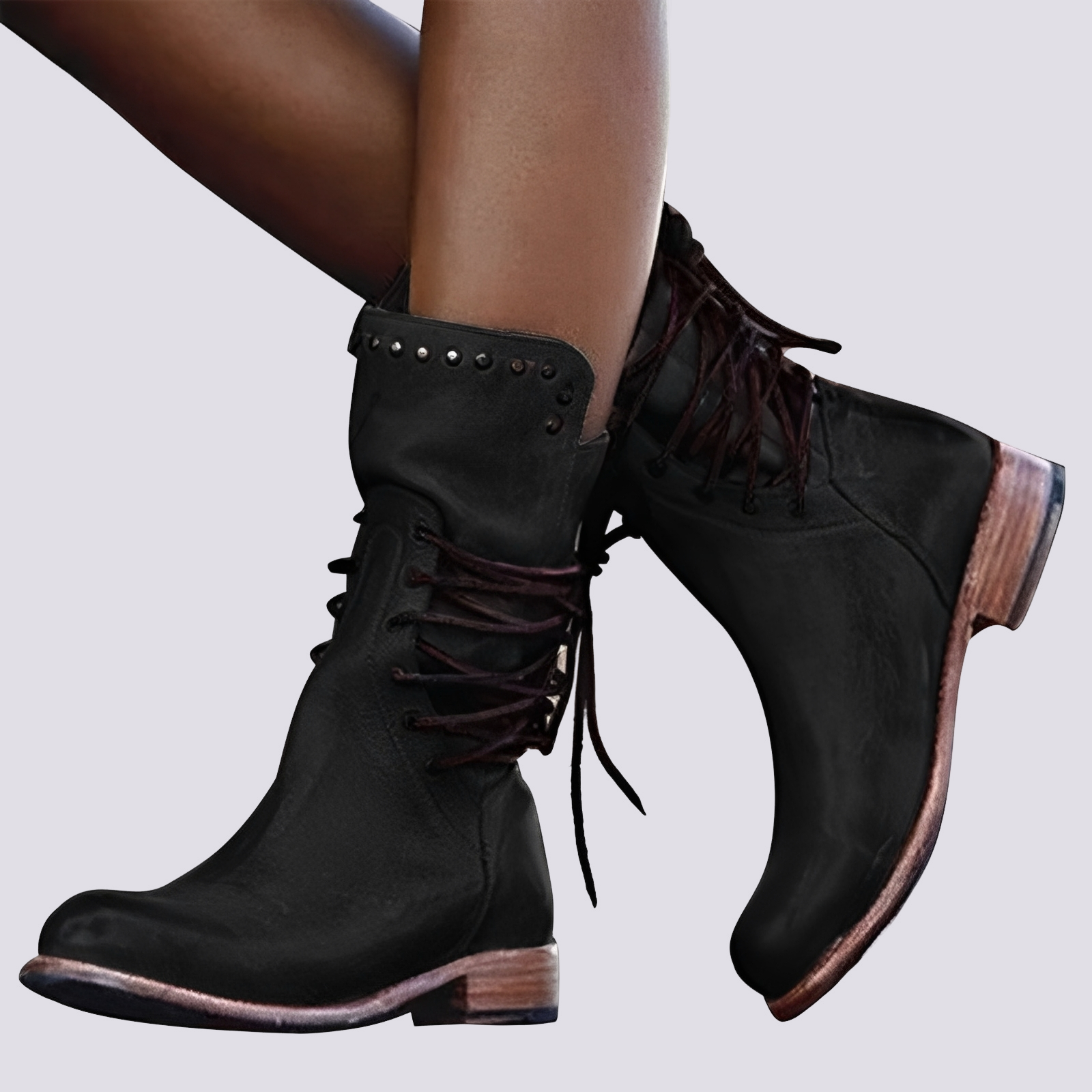 Monica - Trendy Long Heel Boots