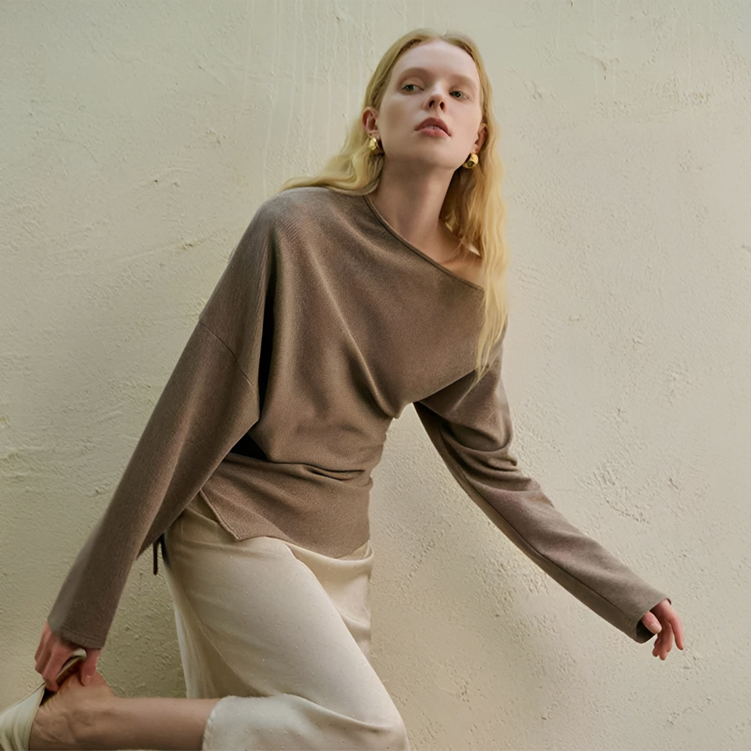 Gellie - Stylish Asymmetric Top