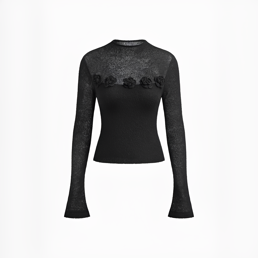 Izza - Stylish Round Neck Top