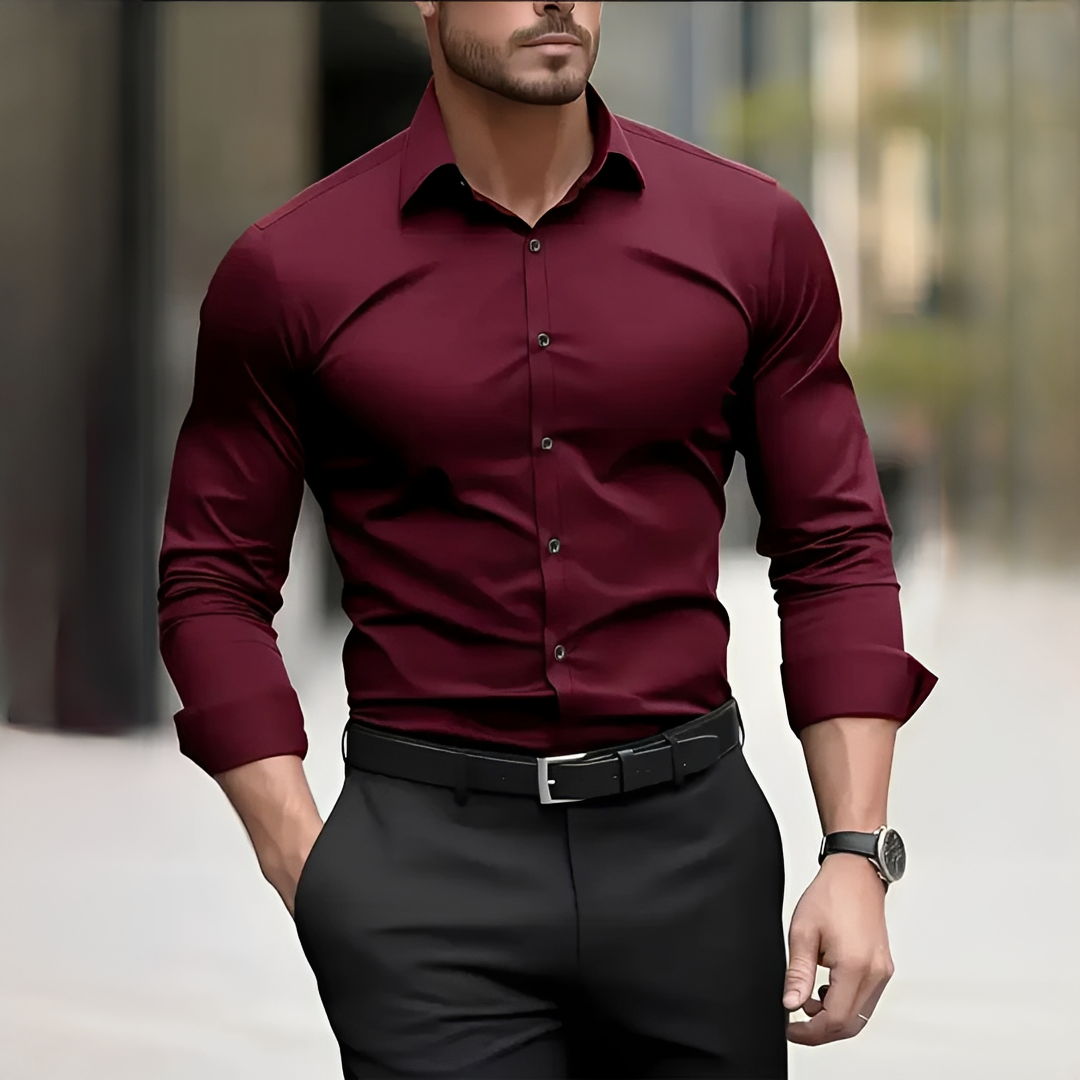 Kervan - Men's breathable long-sleeve shirt