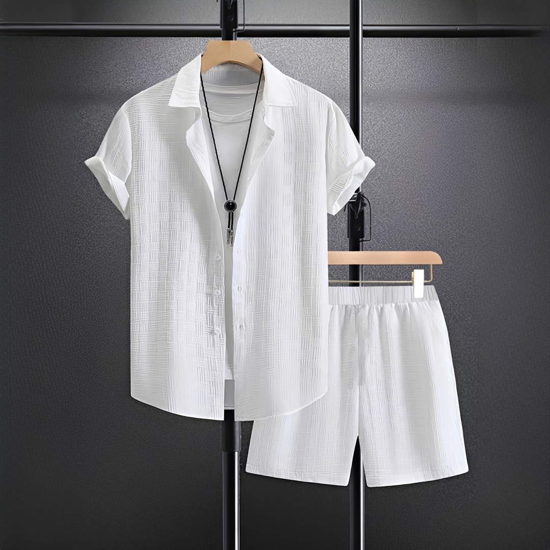 Reymark - Trendy men's 2-piece summer set