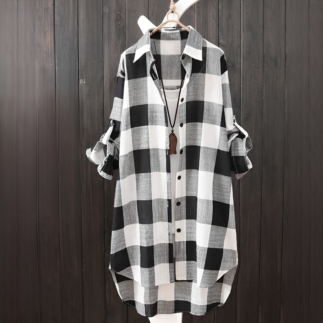 Janis - Relaxed Checked Shirt