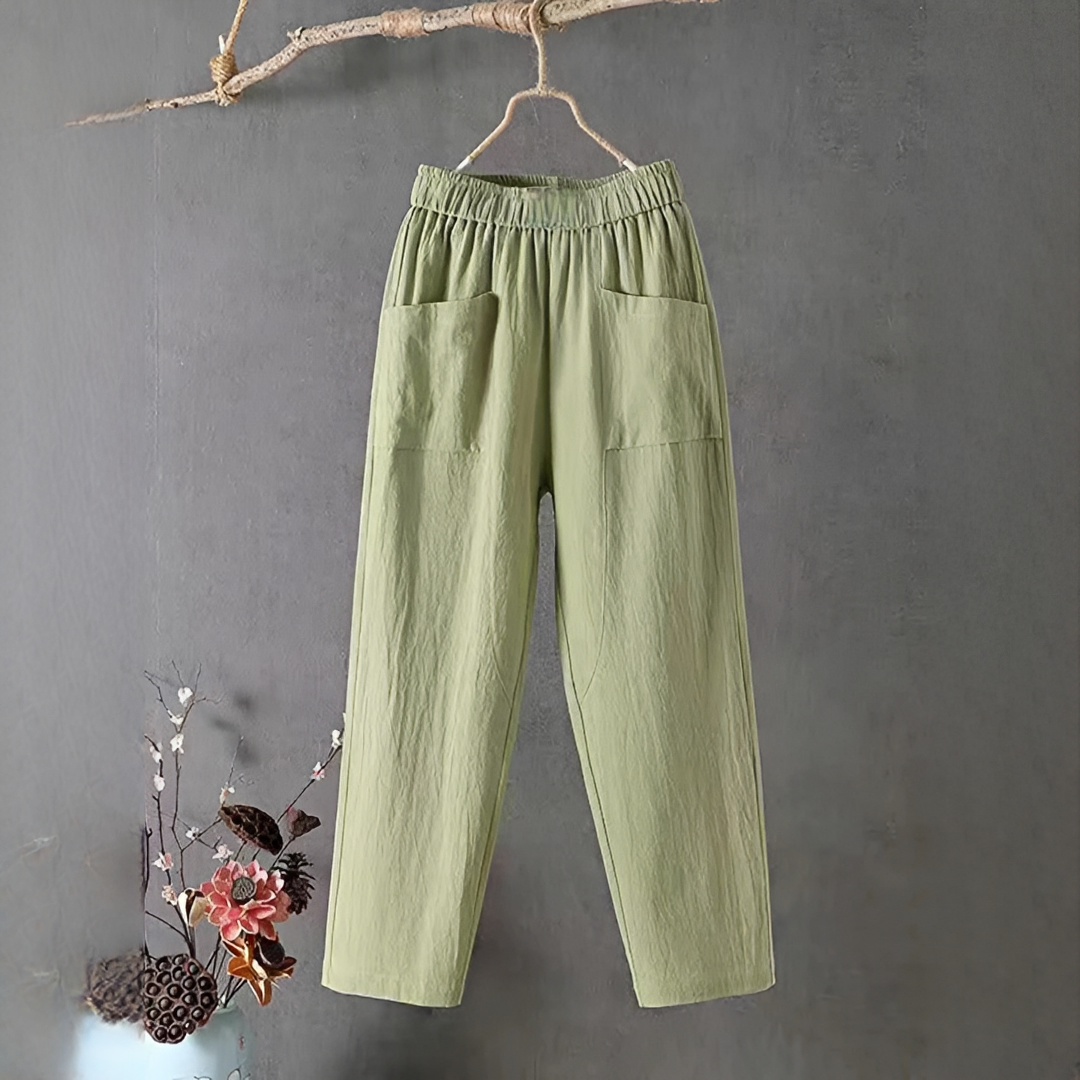 Rina - An elegant summer pants for women